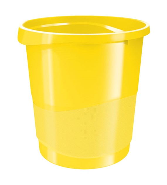 Kosz na śmieci Europost Vivida, 14 litrów żółty