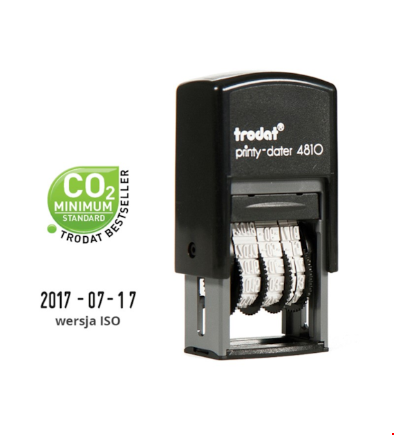 DATOWNIK 4810 ISO RR,MM,DD  wysokość cyfr  4 mm