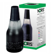 TUSZ DO STEMPLI NORIS CZARNY 25ml  opak. 10 szt.