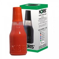 TUSZ DO STEMPLI NORIS CZERWONY 25ml  opak. 10 szt.