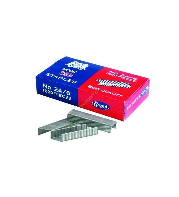 ZSZYWKI 24/6 25k.  CHIŃSKIE  opak. 10 szt.