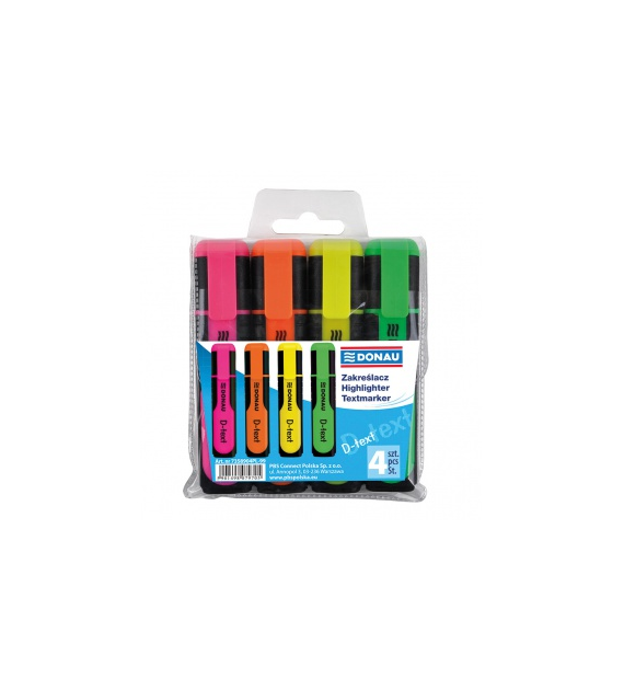 ZAKREŚLACZ DONAU   kpl.  4 szt.