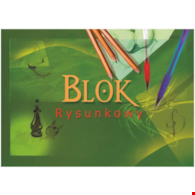 BLOK RYSUNKOWY A-4/20k  Biały