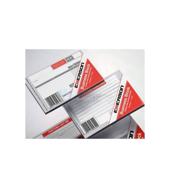 PZ PRZYJĘCIE MATERIAŁU  1/3 A-4 opak. 5 bl.