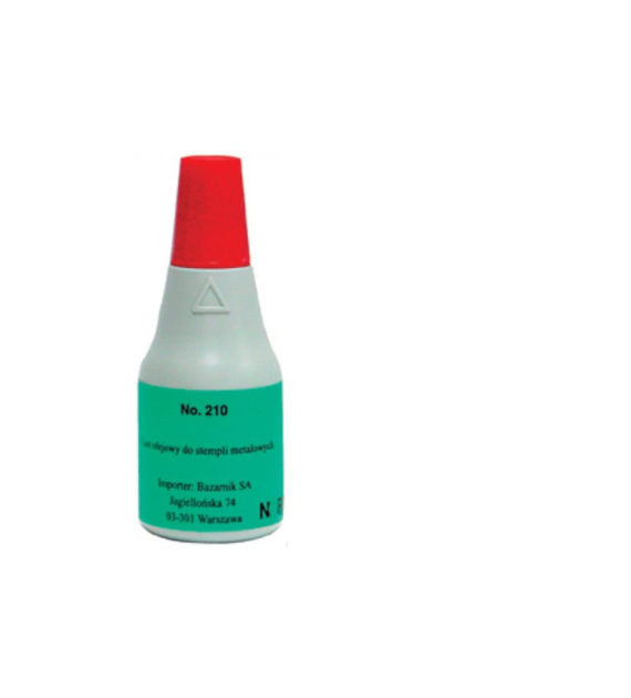 TUSZ DO STEMPLI METALOWYCH NORIS CZERWONY 25 ml