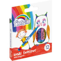 KREDKI ŚWIECOWE 12 kolorów GRAND