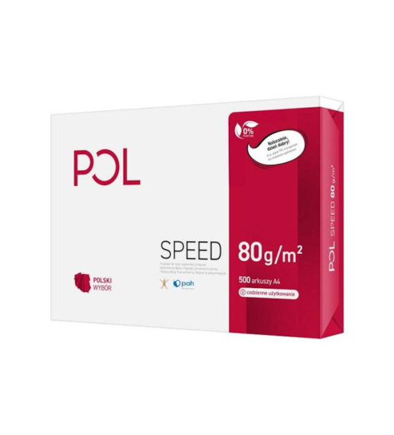 PAPIER KSERO POLSPEED A-4 80g  kart. 5 ryz