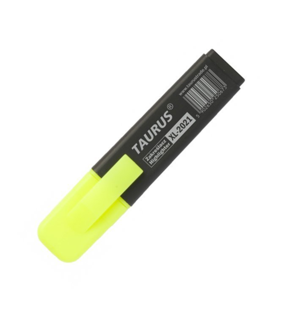 ZAKREŚLACZ TAURUS ŻÓŁTY  opak. 12 szt.