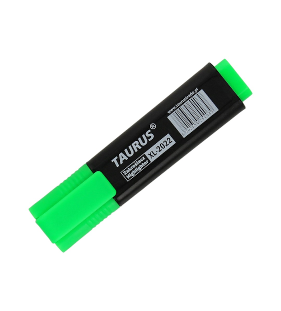 ZAKREŚLACZ TAURUS ZIELONY opak. 12 szt.