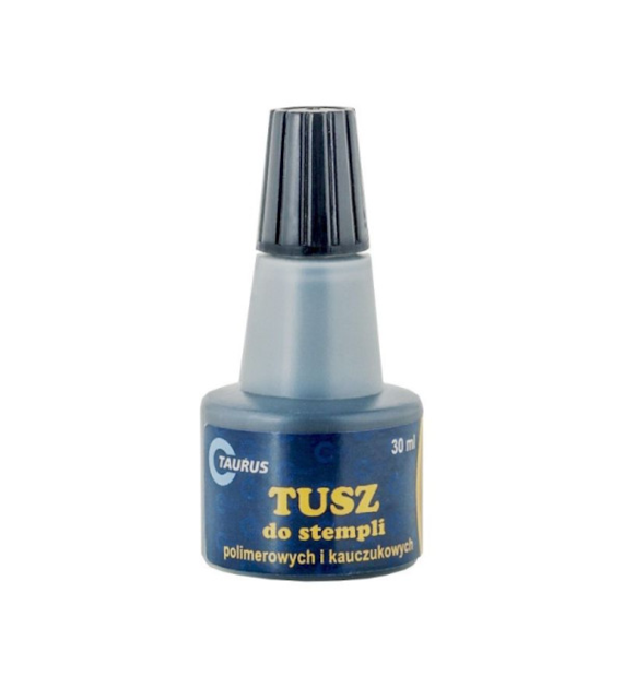 TUSZ DO STEMPLI TAURUS CZARNY 30ml opak. 12 szt.