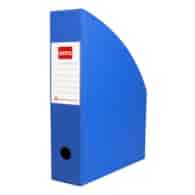 POJEMNIK NA CZASOPISMA PCV A-4/70mm niebieski