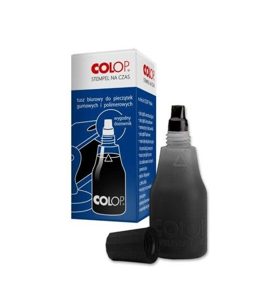 TUSZ DO STEMPLI COLOP CZARNY 25 ml.