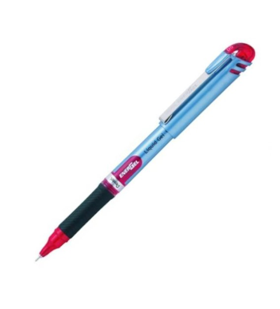 CIENKOPIS KULKOWY PENTEL Energel BLN 15 Czerwony opak. 12szt.  ( LRN5 )