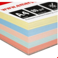 PAPIER KOLOR MIX/500 arkuszy  80g A-4 Pastelowy