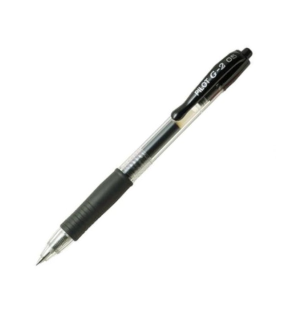 DŁUGOPIS ŻEL PILOT G2 CZARNY opak. 12 szt.