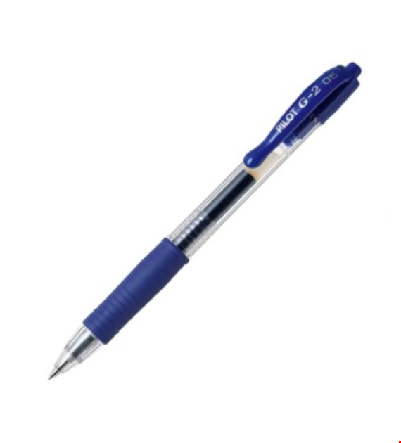 DŁUGOPIS ŻEL PILOT G2 NIEBIESKI opak. 12 szt