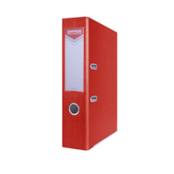 SEGREGATOR A-4/7 OFFICE CZERWONY karton 25 szt.