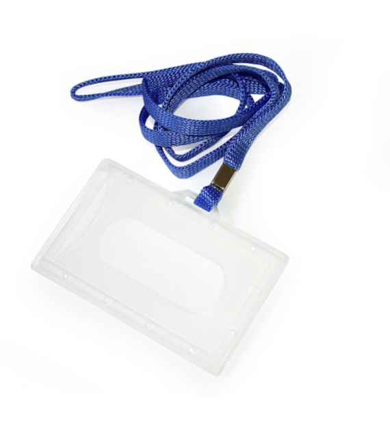 IDENTYFIKATOR HOLDER Z TAŚMĄ NIEBIESKĄ opak. 50 szt.