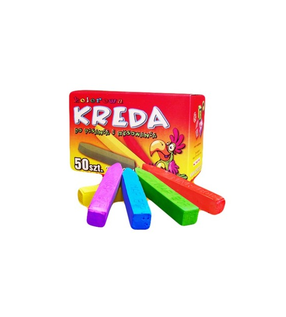 KREDA KOLOR B5 opak. 50 szt.  Kwadrat