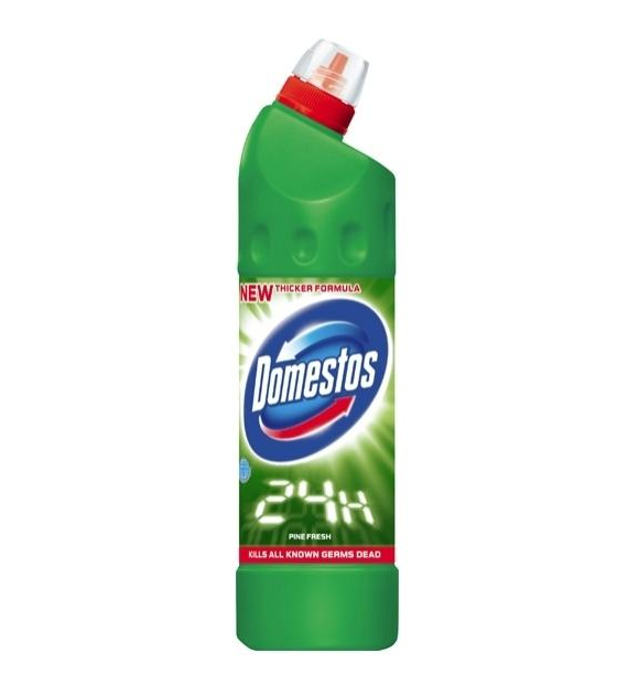 PŁYN DO WC DOMESTOS PINE ZIELONY 750 ml   kart. 20 szt