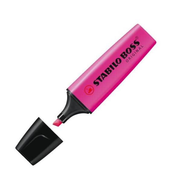 ZAKREŚLACZ STABILO BOSS LILA opak. 10 szt.