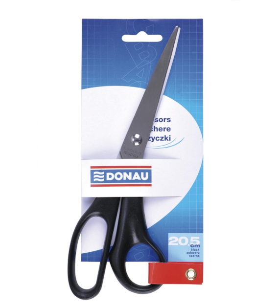 NOŻYCZKI 20,5cm  DONAU opak. 12 szt.
