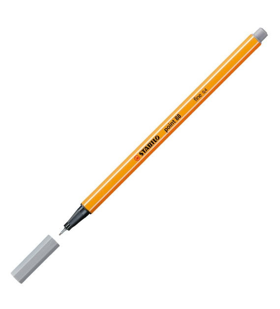 CIENKOPIS STABILO SZARY JASNY opak. 10 szt.