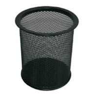 PRZYBORNIK METAL na długopis czarny