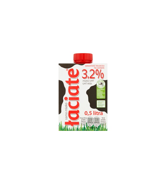 MLEKO ŁACIATE 3,2%    0,5 litra   opak. 8 szt.