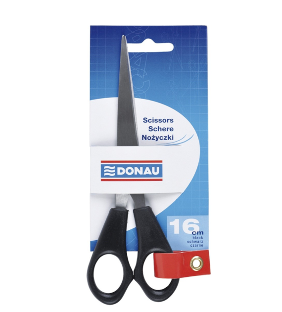 NOŻYCZKI 16CM DONAU  opak. 12 szt.