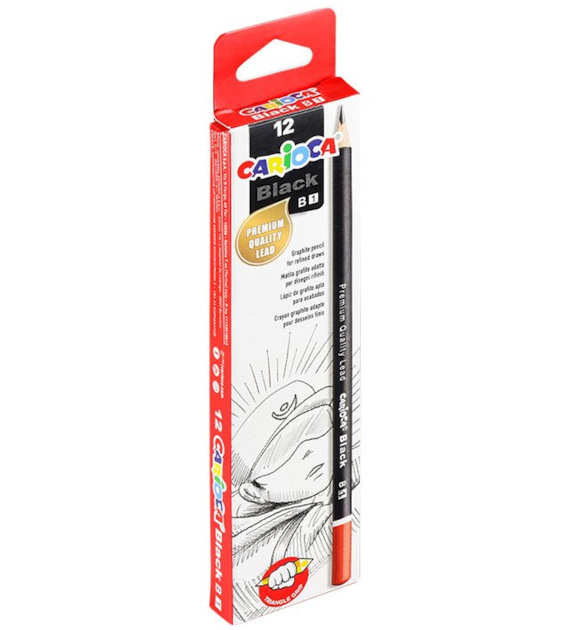 OŁÓWEK B TECHNICZNY CARIOCA opak. 12 szt.