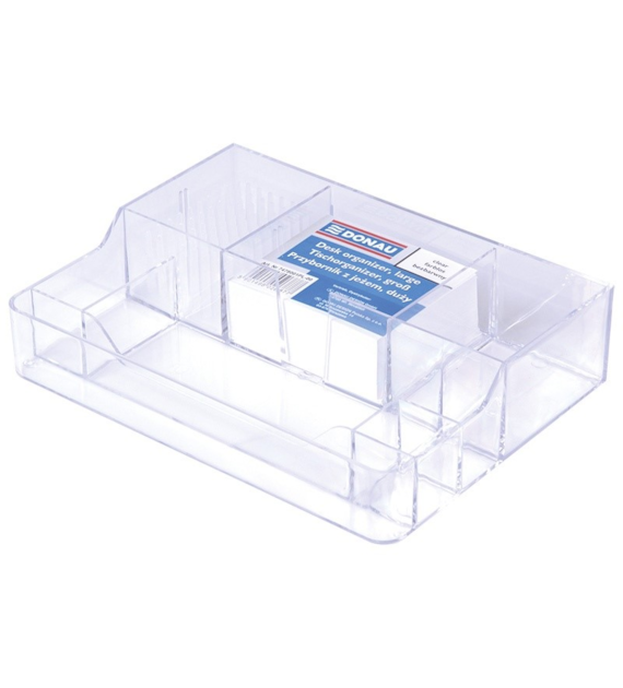 PRZYBORNIK JEŻ na biurko Transparentny Donau