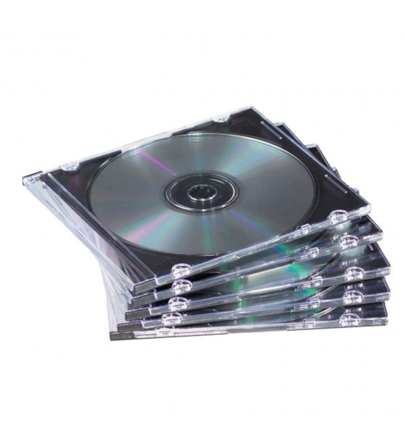 PUDEŁKO NA PŁYTĘ CD SLIM 1 sz. opak. 10 sztuk