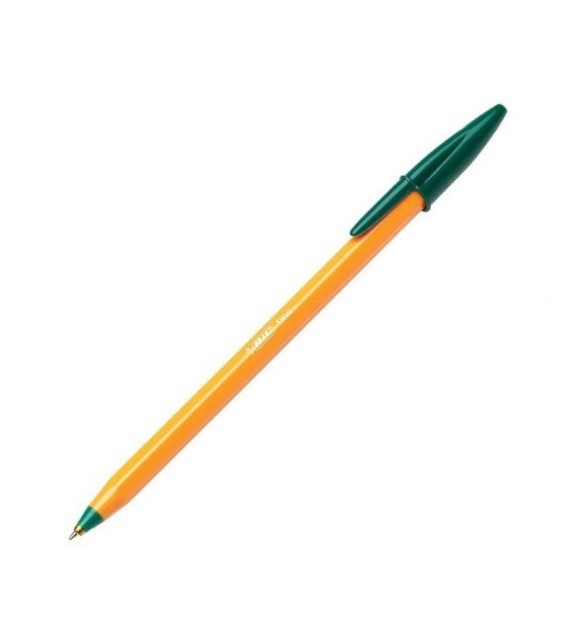 DŁUGOPIS BIC ORANGE ZIELONY   opak. 20 szt.