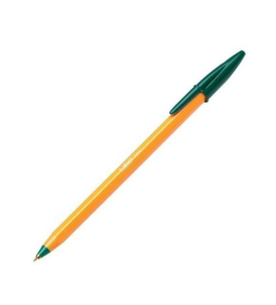 DŁUGOPIS BIC ORANGE Zielony   opak. 20 szt.