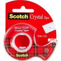 TAŚMA KLEJĄCA 19/7.5M SCOTCH CRYSTAL Z PODAJNIKIEM