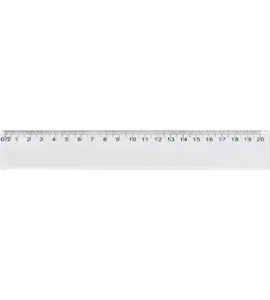 LINIJKA  20CM PRZEZROCZYSTA GRAND