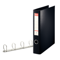 SEGREGATOR A-4/4R/58 ESSELTE CZARNY karton 12 szt.