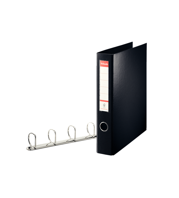 SEGREGATOR A-4/4R/58 ESSELTE CZARNY karton 12 szt.