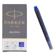 NABOJE PARKER DO PIÓR NIEBIESKIE opak. 5 szt.