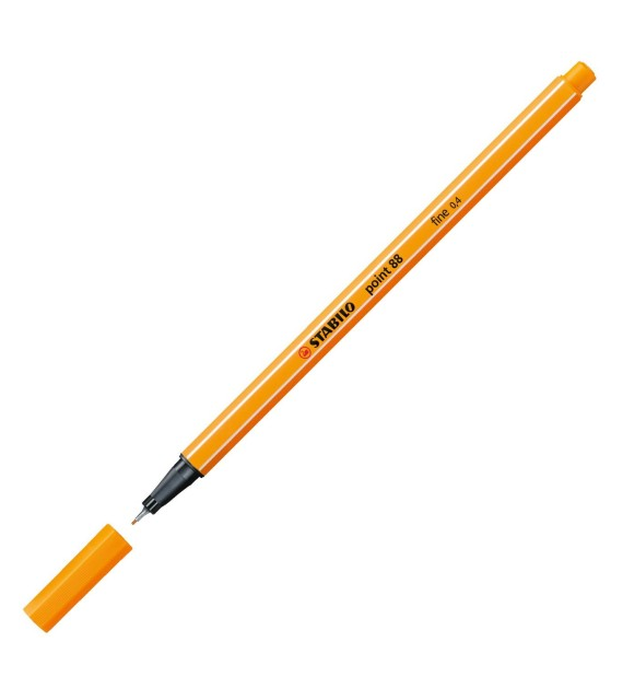 CIENKOPIS STABILO POMARAŃCZOWY  opak. 10 szt.