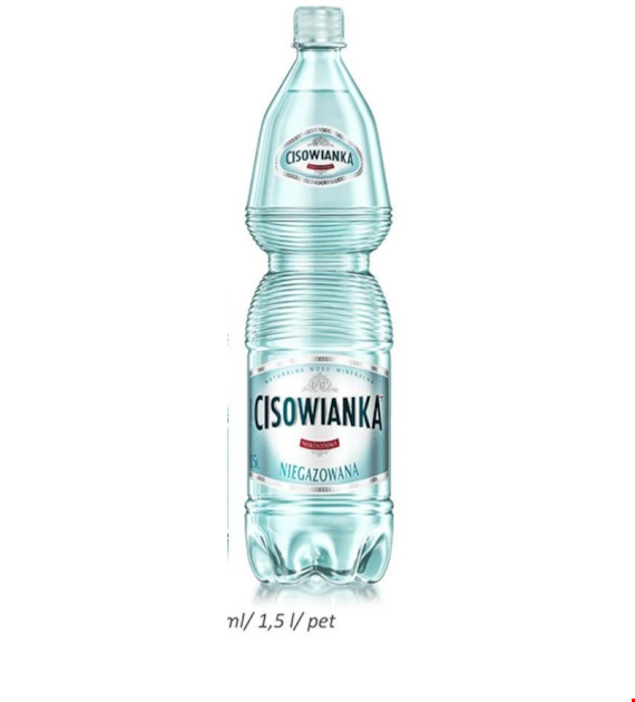 WODA CISOWIANKA 1,5L Niegazowana  opak. 6 szt.