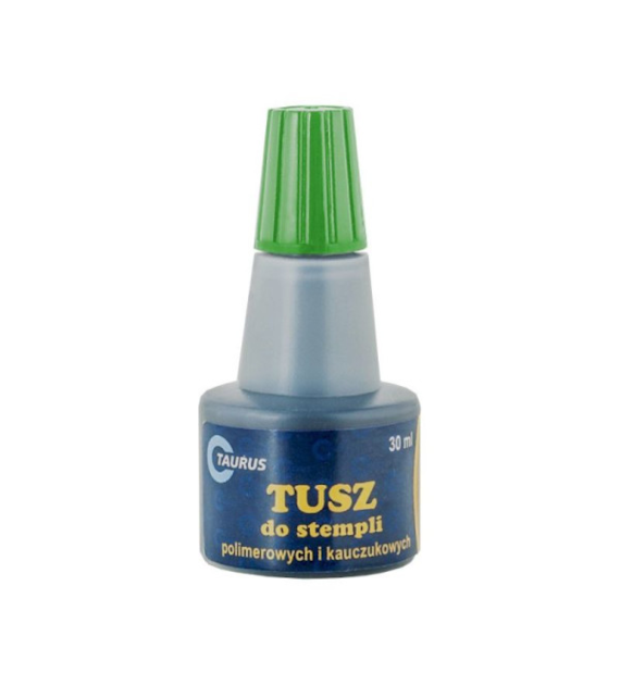 TUSZ DO STEMPLI TAURUS ZIELONY 30ml opak. 12 szt.