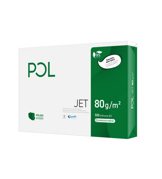 PAPIER KSERO POLJET A-3  80g  kart. 5 ryz