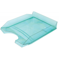 SZUFLADA OFFICE TRANSPARENT ZIELONA opak. 10 szt.