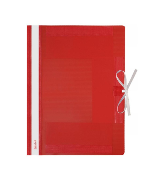 TECZKA WIĄZANA PLASTIK A-4 ZIELONA CZERWONA opak. 25 szt.