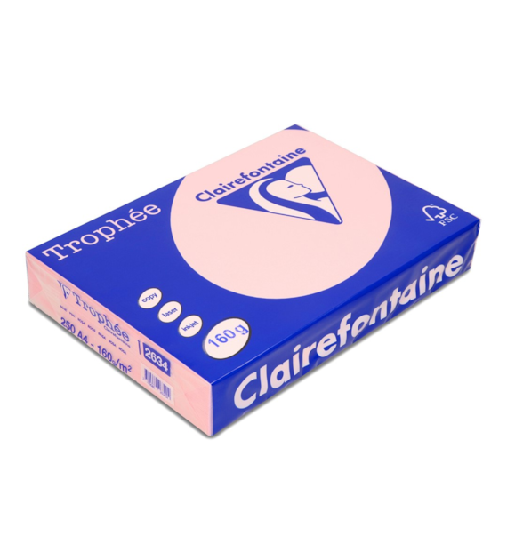 PAPIER KOLOR RÓŻ A-4 160G A'4