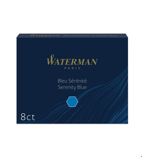 NABOJE WATERMAN NIEBIESKIE opak. 8 szt.