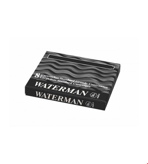 NABOJE WATERMAN CZARNE  opak. 8 szt.