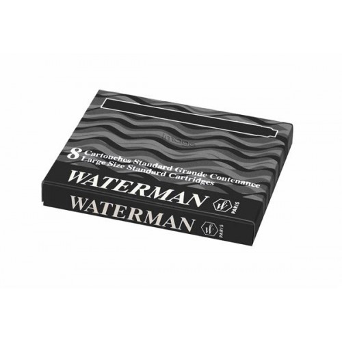 NABOJE WATERMAN CZARNE  opak. 8 szt.